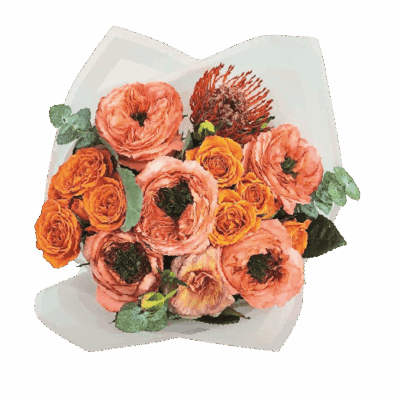 Autumn Heart Bouquet